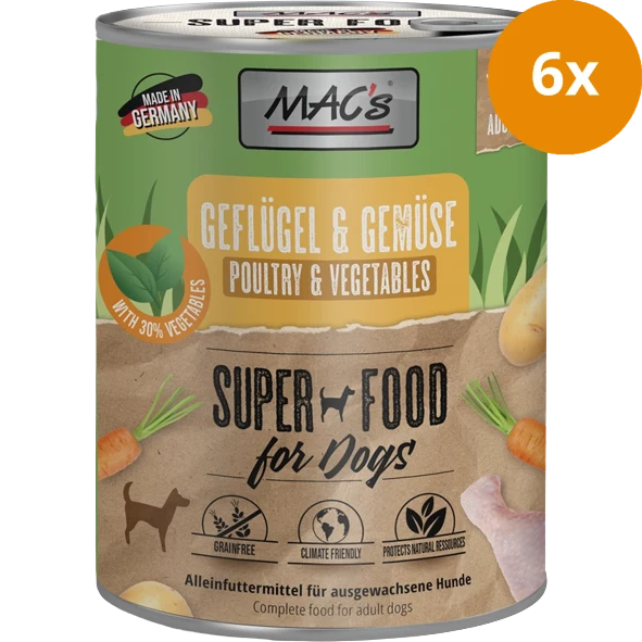 MAC's Dog Geflügel & Gemüse 800 g