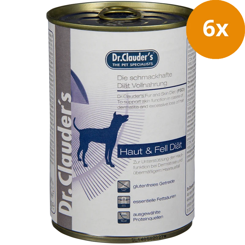 Dr.Clauder's Diät FSD Haut & Felldiät 400 g