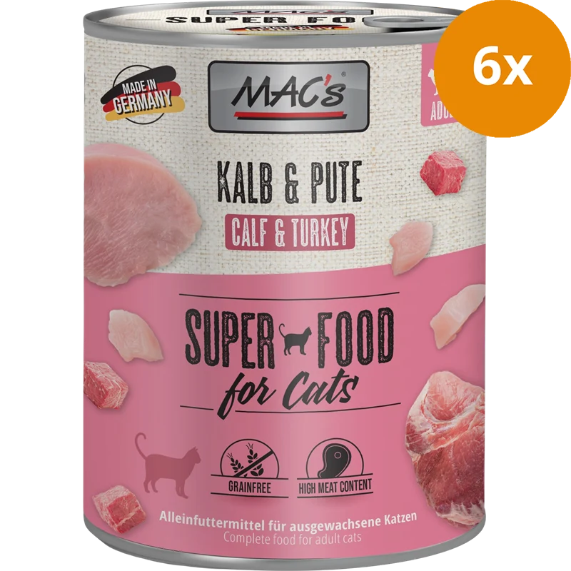MAC's Cat Kalb & Pute 800 g