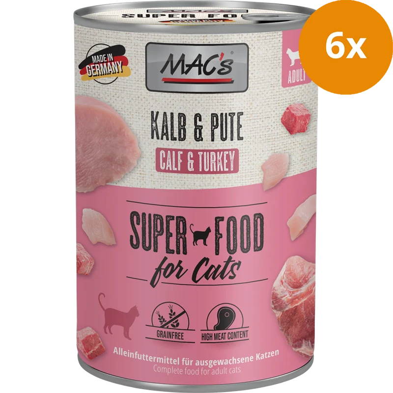 MAC's Cat Kalb & Pute 400 g