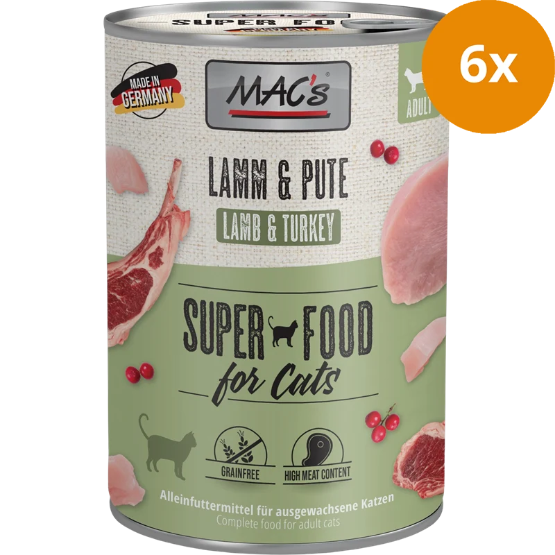MAC's Cat Lamm & Pute 400 g