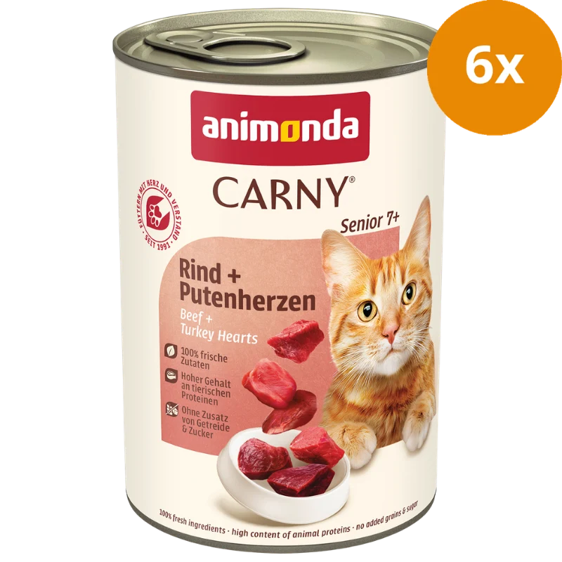 animonda Carny Senior Rind & Putenherzen 400 g