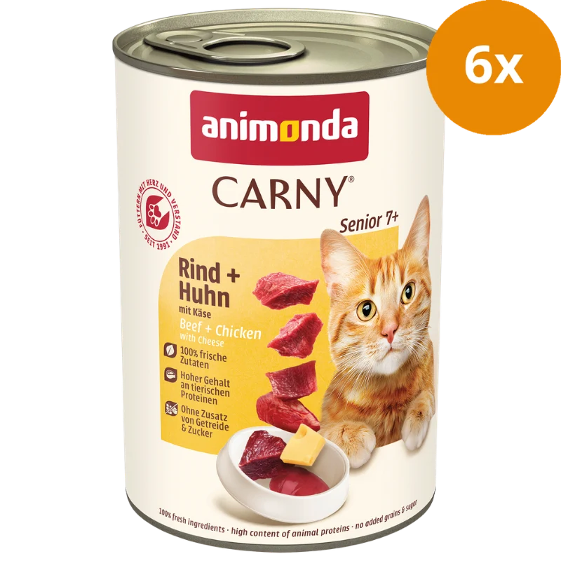 animonda Carny Senior Rind & Huhn & Käse 400 g