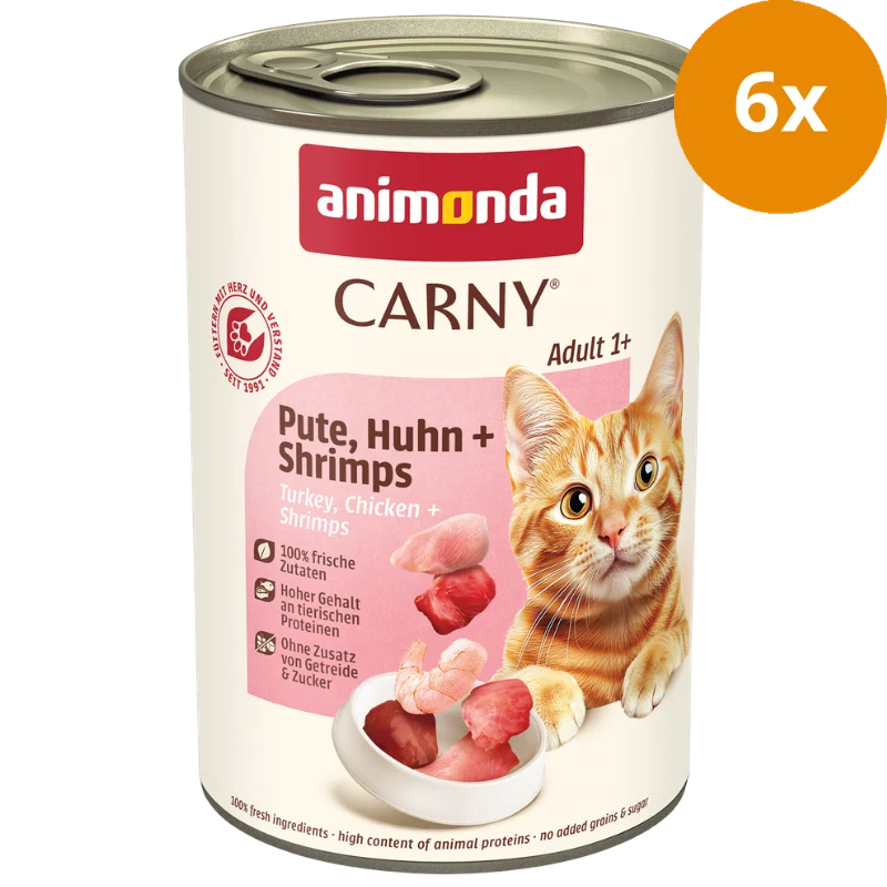 animonda Carny Pute, Huhn + Shrimps 400 g