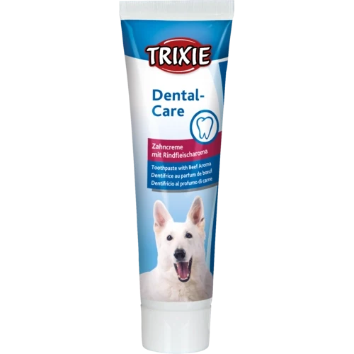 TRIXIE Zahncreme mit Rindfleischaroma