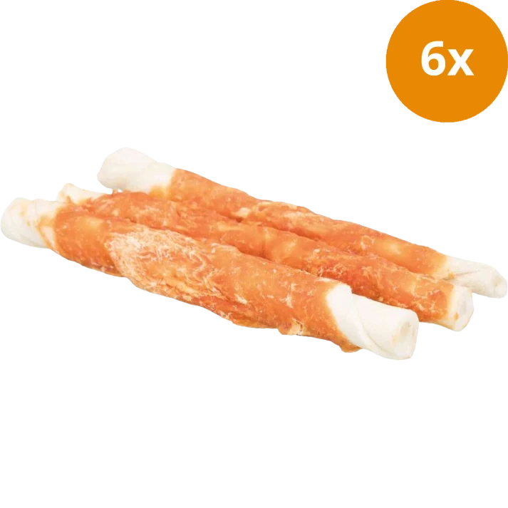 TRIXIE Denta Fun Kaurollen Huhn 140 g (3 Stück)