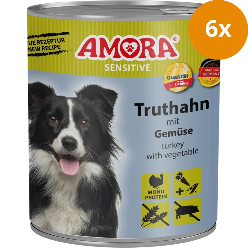 AMORA Sensitive Truthahn & Gemüse 800 g