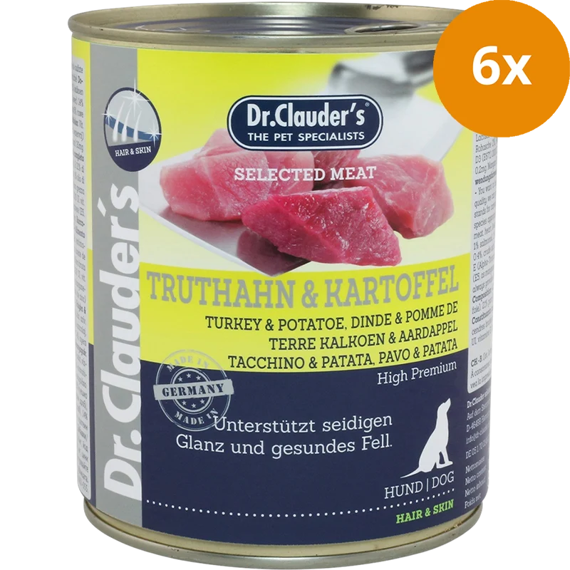 Dr.Clauder's Selected Meat Truthahn 800 g