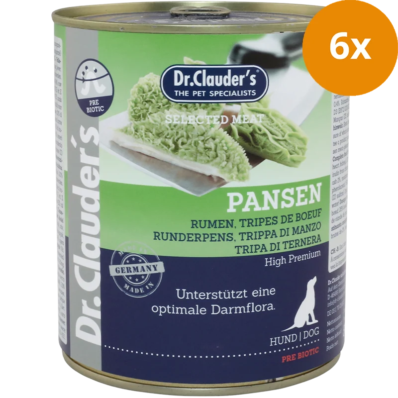 Dr.Clauder's Selected Meat Pansen 800 g