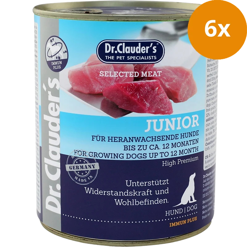 Dr.Clauder's Selected Meat Junior 800 g