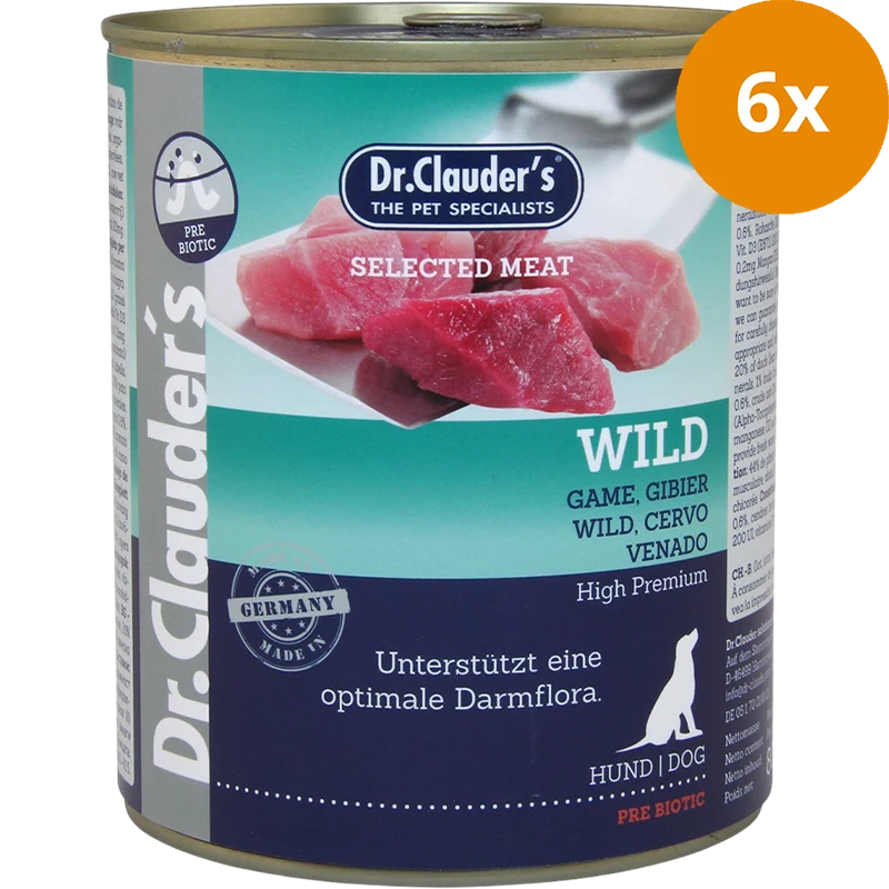 Dr.Clauder's Selected Meat Wild 800 g