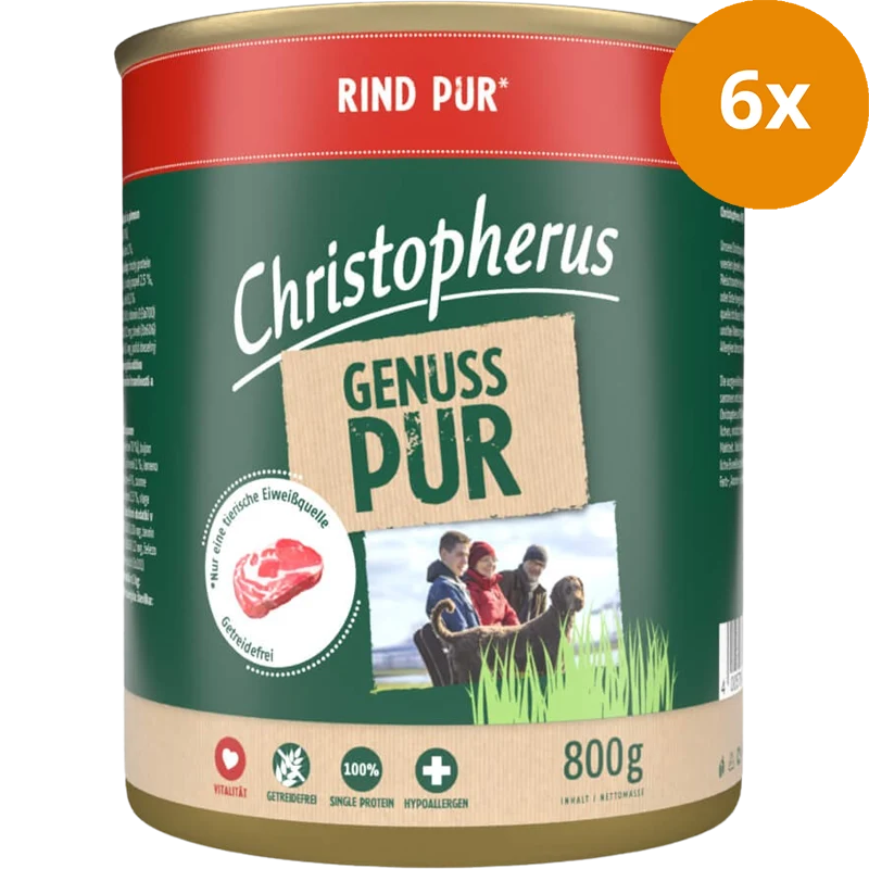 Christopherus Pur Rind 800 g