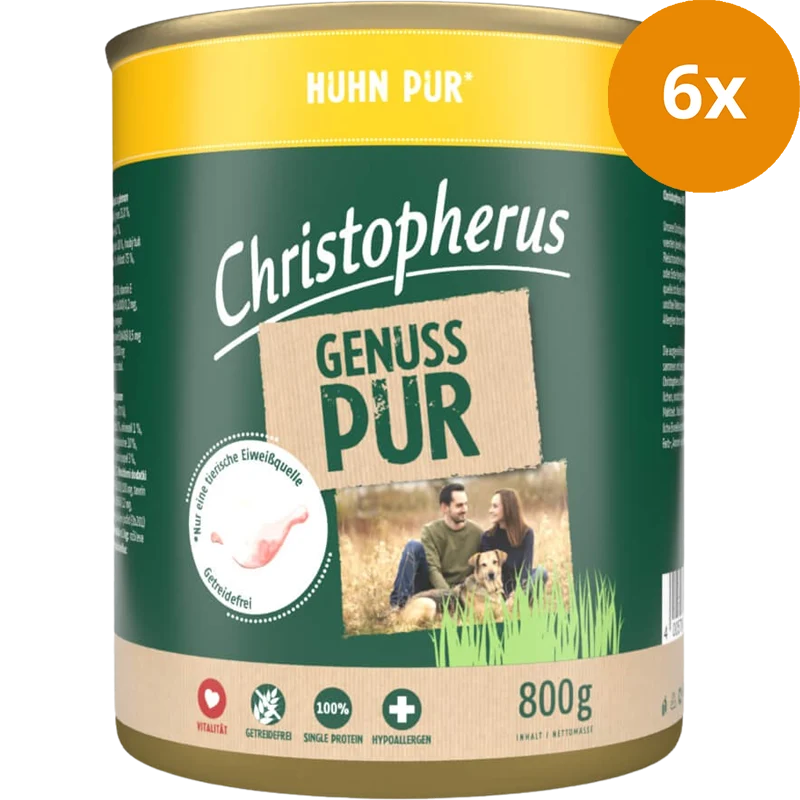 Christopherus Pur Huhn 800 g