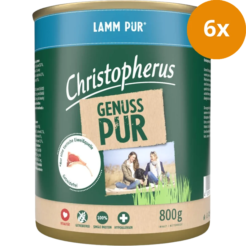 Christopherus Pur Lamm 800 g