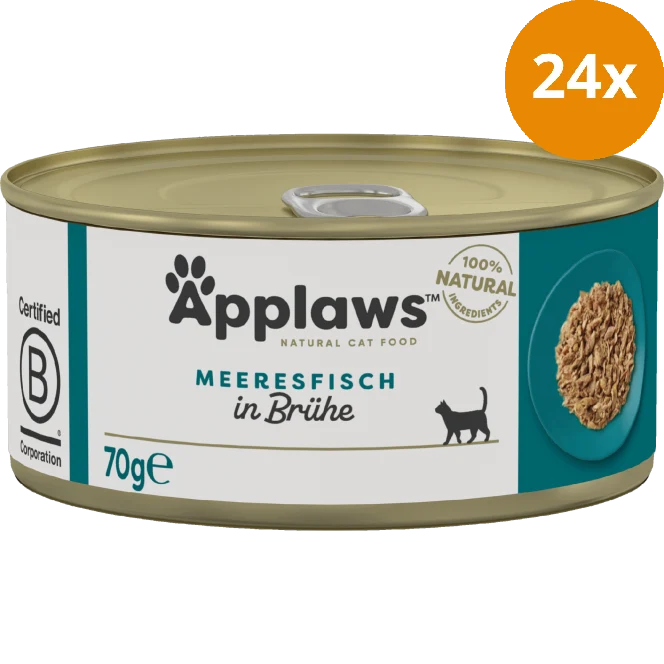 Applaws Natural Cat Tins Seefisch 70 g