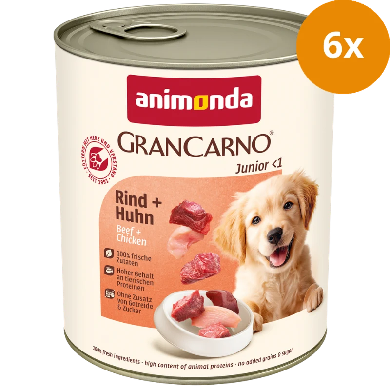animonda GranCarno Junior Rind & Huhn 800 g
