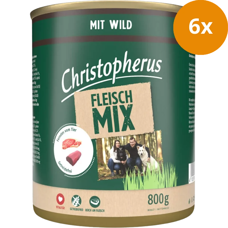 Christopherus Fleischmix Wild 800 g