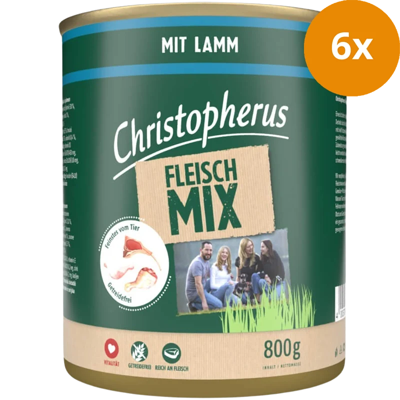 Christopherus Fleischmix Lamm 800 g