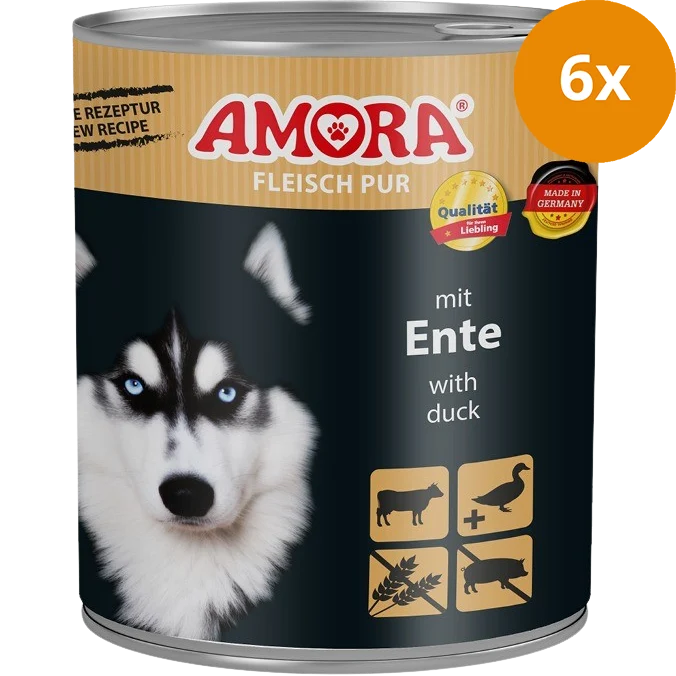 AMORA Fleisch Pur Ente 800 g