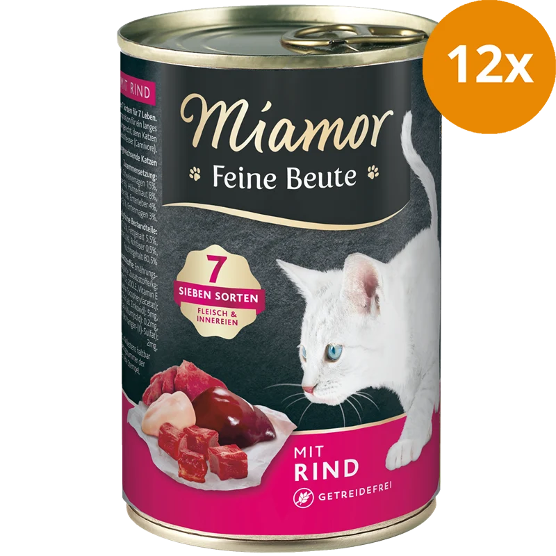 Miamor Dose Feine Beute Rind 400 g