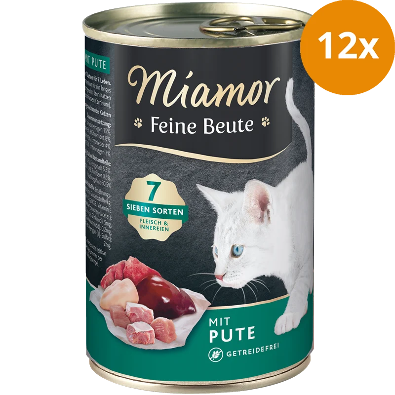 Miamor Dose Feine Beute Pute 400 g