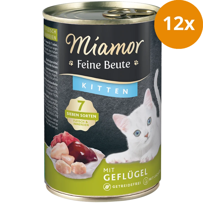 Miamor Dose Feine Beute Kitten Geflügel 400 g
