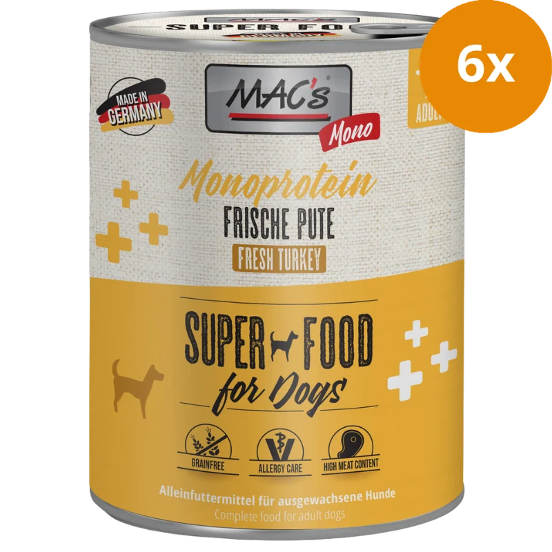 MAC's Dog Monoprotein Pute 800 g