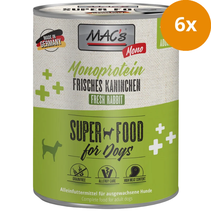 MAC's Dog Monoprotein Kaninchen 800 g