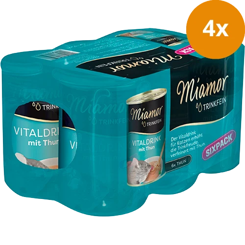 Miamor Trinkfein Vitaldrink Thunfisch Sixpack