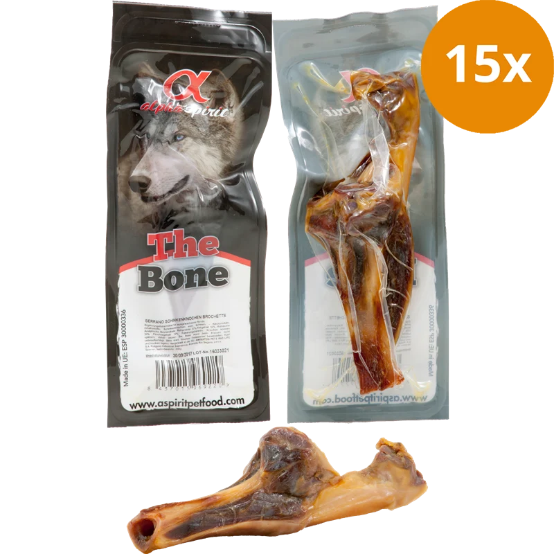 alpha spirit The Bone Serrano Schinkenknochen Brochette vac. 200 g