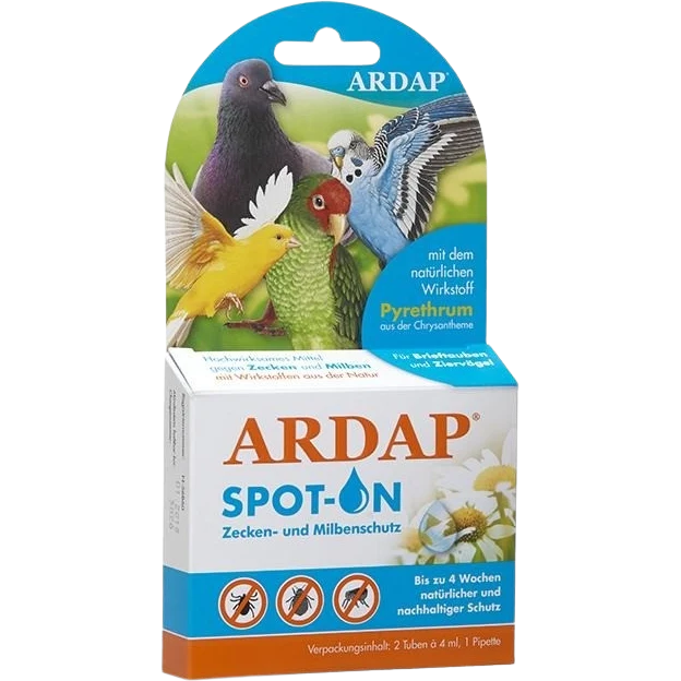 ARDAP 4,0 ml für Ziervögel und Brieftauben