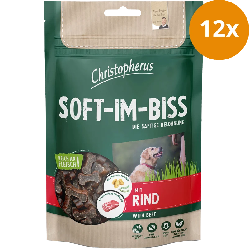 Christopherus Soft-Im-Biss Rind 125 g