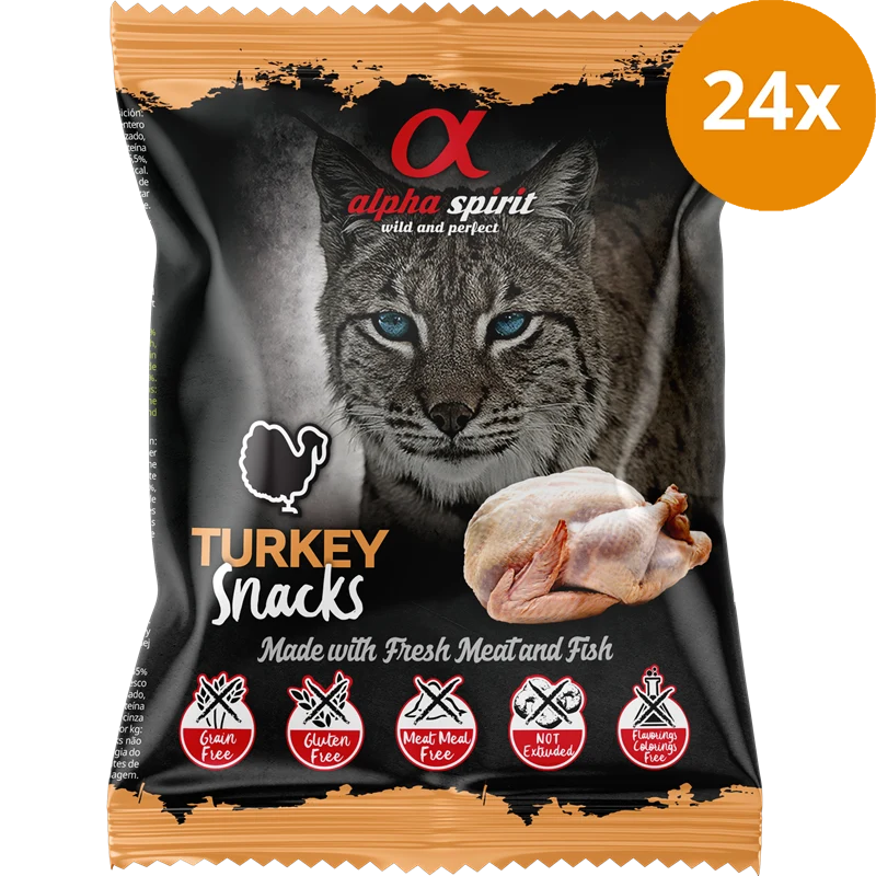 alpha spirit Snacks gewürfelt Truthahn 50 g