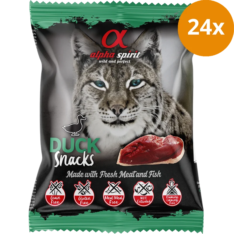 alpha spirit Snacks gewürfelt Ente 50 g