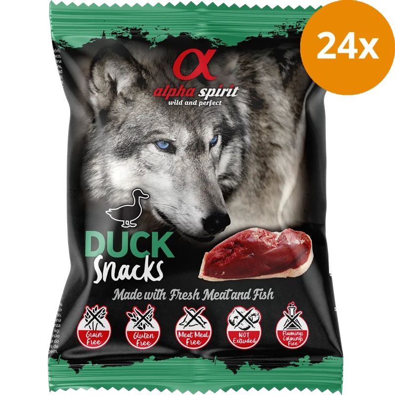 alpha spirit Snacks Bag gewürfelt Ente 50 g