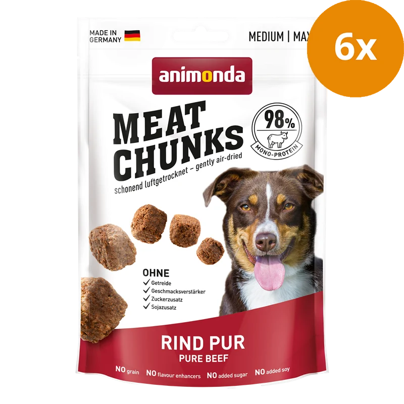 animonda Snack Meat Chunks Rind pur 80 g