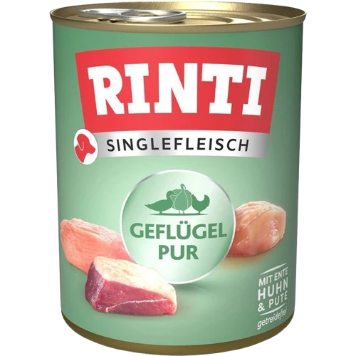 Rinti Singlefleisch Exclusive Geflügel Pur 800 g