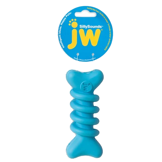 JW Pet Sillysounds Spiral Bone Large