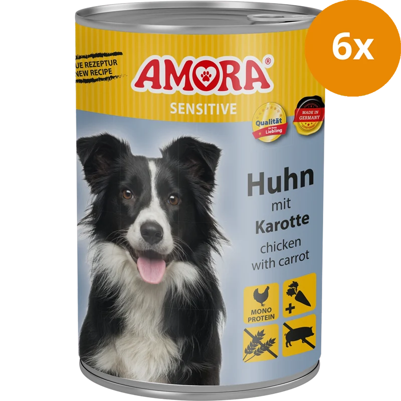 AMORA Sensitive Huhn & Karotte 400 g