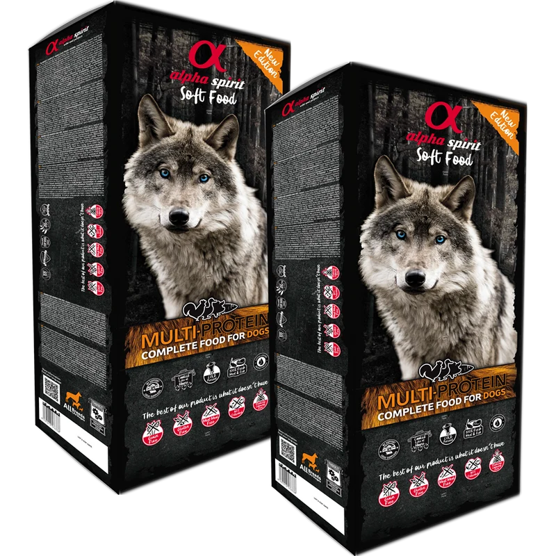 alpha spirit Semi-Moist Complete Multiprotein