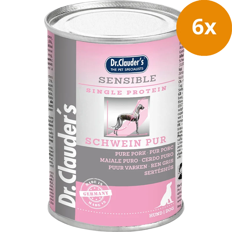 Dr.Clauder's Selected Meat Sensible Schwein pur 400 g