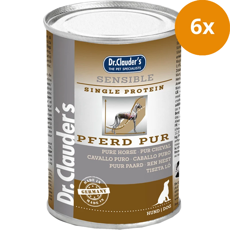 Dr.Clauder's Selected Meat Sensible Pferd pur 400 g