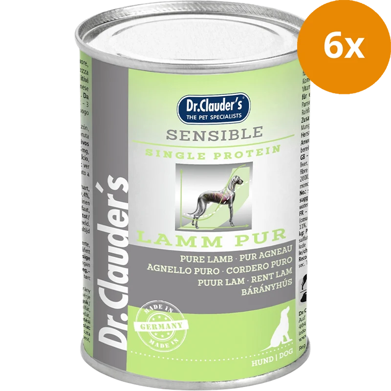 Dr.Clauder's Selected Meat Sensible Lamm pur 400 g