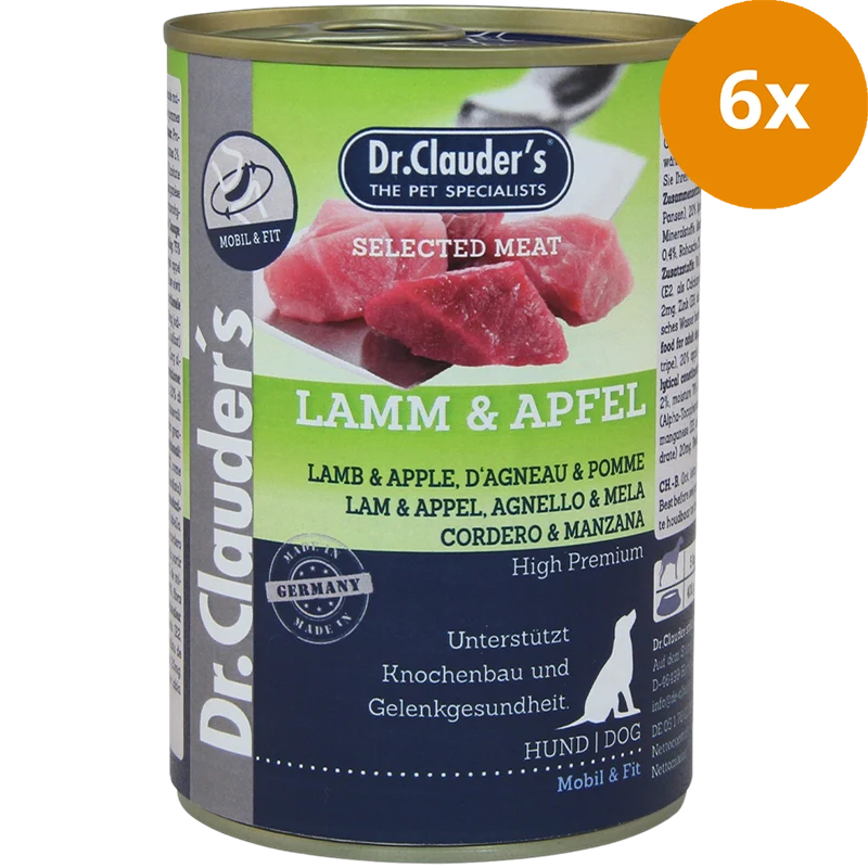Dr.Clauder's Selected Meat Lamm & Apfel 400 g