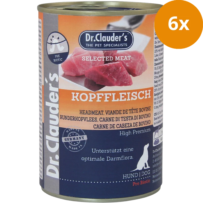Dr.Clauder's Selected Meat Kopffleisch 400 g