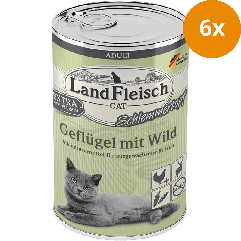 LandFleisch Schlemmertopf Geflügel & Wild 400 g