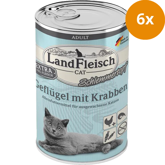LandFleisch Schlemmertopf Geflügel & Krabben 400 g