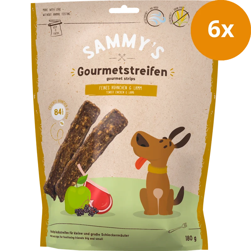 bosch Sammy's Gourmetstreifen Hühnchen & Lamm 180 g