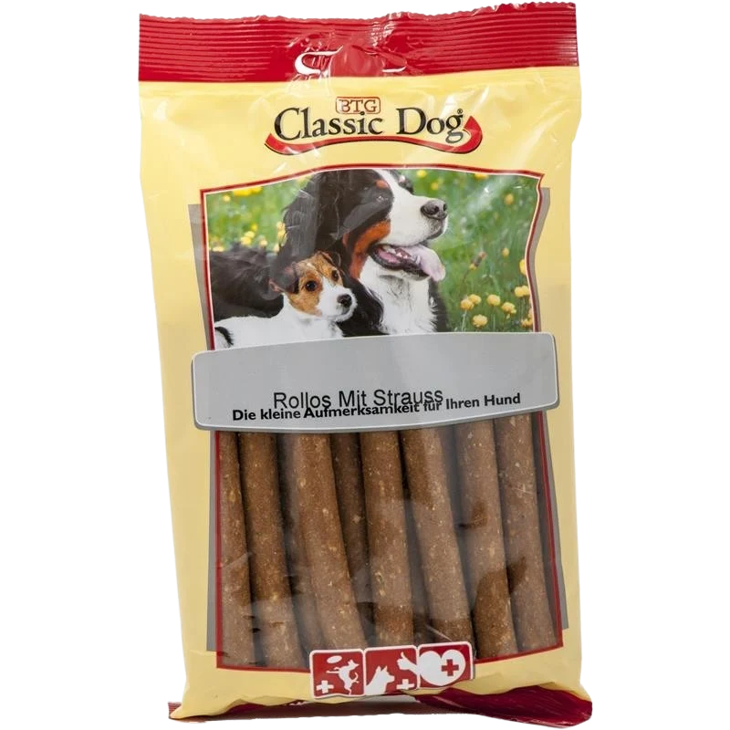 BTG Classic Dog Rollos Strauß 200 g
