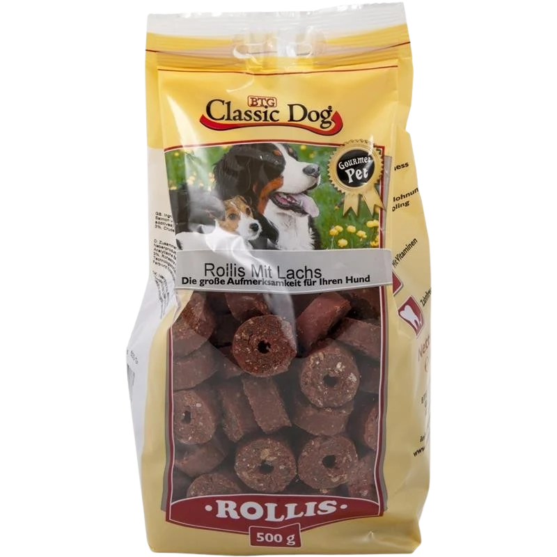 BTG Classic Dog Rollis mit Lachs 500 g